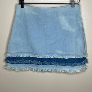 Lulu's Like A Dream Denim‎ Mini Skirt